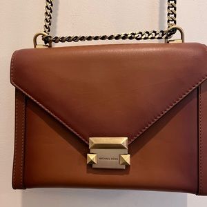 Never used Michael Kors Whitney leather purse w tags and dust bag!